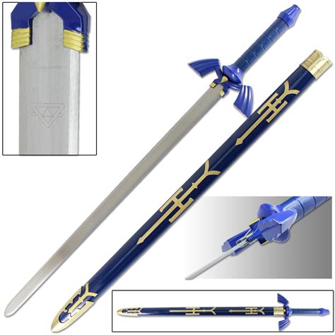 legend of zelda master sword w scabbard zelda anime and video game
