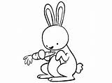 Coloring Bunny Rabbit Pages Kids Print Colouring Printable Bestcoloringpagesforkids Easter sketch template