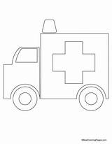Ambulance Coloring Pages Template Kids Templates Craft Preschool Printable Air Choose Board Book Quiet Bestcoloringpages Helpers Community sketch template