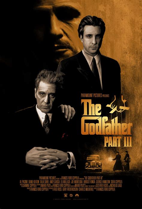 godfather part iii darkdesign posterspy