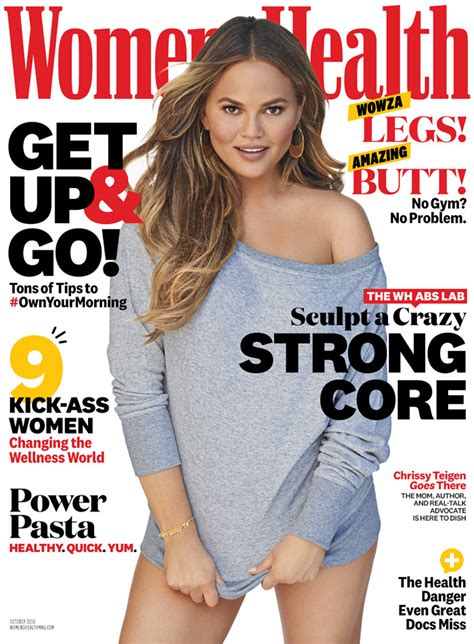 Chrissy Teigen For Women S Health Magazine Tom Lorenzo