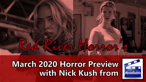 March 2020 Horror Preview Red River Horror