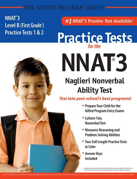nnat3 practice test for 1st grade test 1 and 2 level b