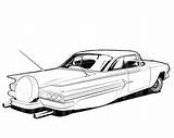 Impala Lowrider Car Biler Lowriders Tegninger Nemme Dibujos Cadillac Nz Carro sketch template