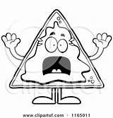 Coloring Pages Nachos Nacho Template Clipart sketch template