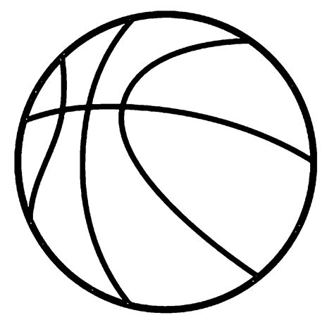 basketball ball coloring page  coloring home