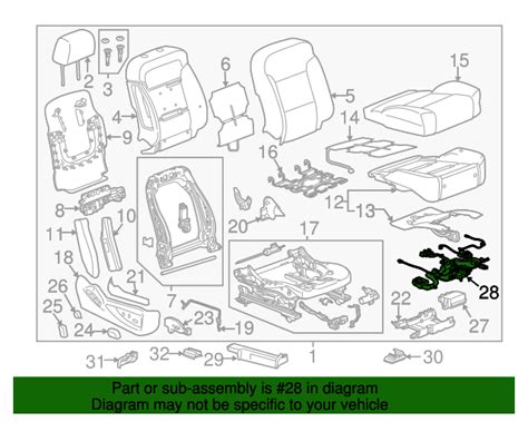 gm power seat wiring harness  tascapartscom