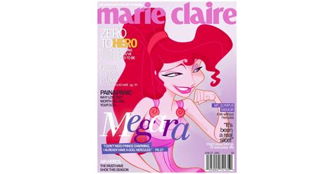 magazine cover meg disney princess art popsugar love