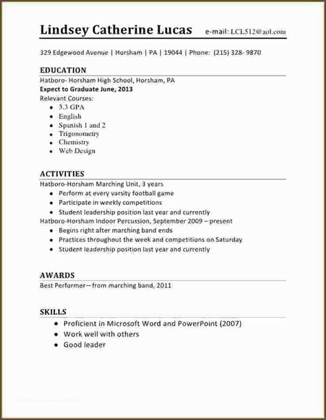 awesome  time student resume job resume examples student