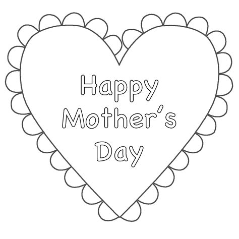 mothers day coloring sheets cards coloring pages