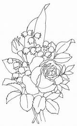 Pergamano Pages Coloring Patterns Printable Fabric Pattern Embroidery Flowers Paint Flower Traceable Parchment Muguet Bouquet Picasa Gratuit Tattoo Kids Tableau sketch template
