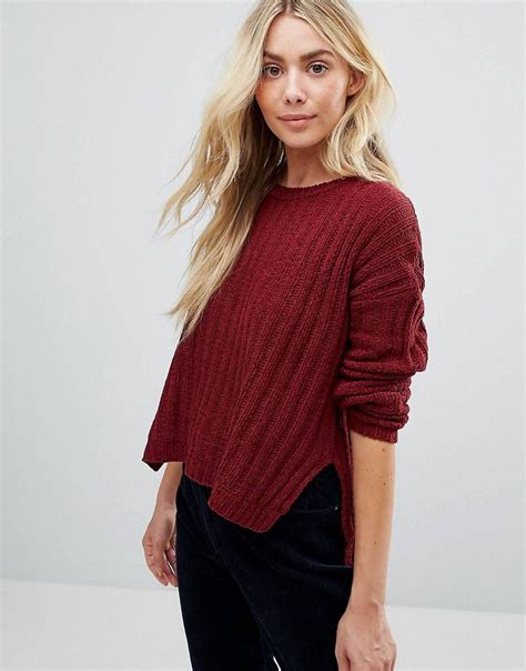 love   asos loose fit sweater women pullover fitted jumper