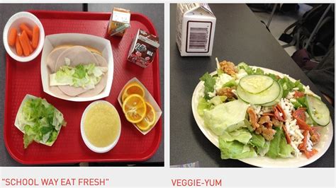 This Is What America S School Lunches Really Look Like The Salt Npr