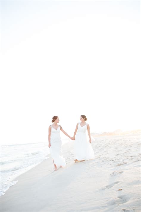 Simple Intimate Beach Wedding For Same Sex Couple