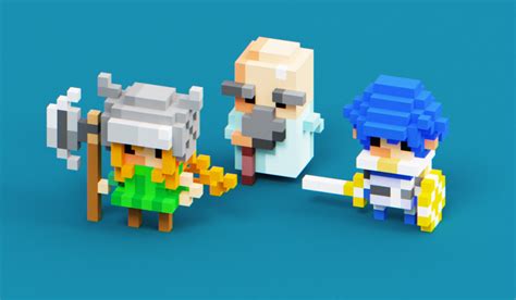 create  voxel art  magicavoxel  project files included