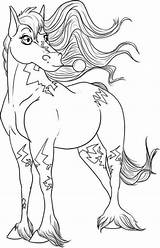 Coloring Horse Horses Beautiful Pages Pretty Color Printable Netart Getcolorings sketch template