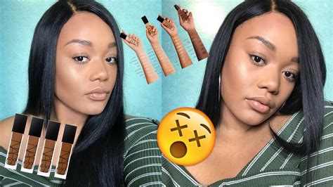 shade matching foundation  review demo youtube