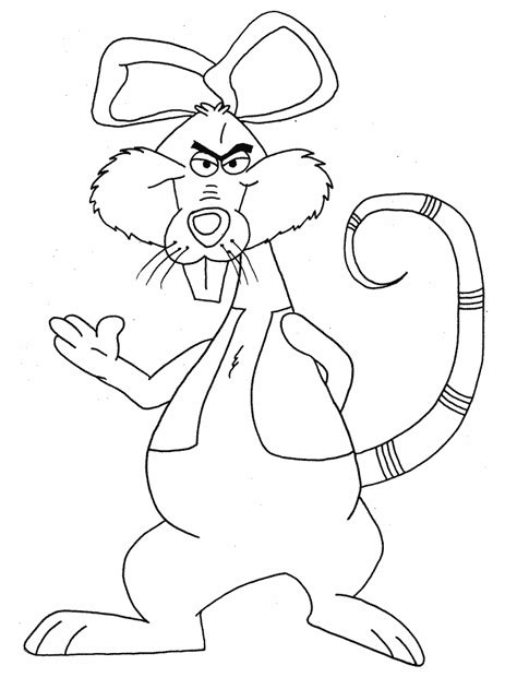coloring pages   rat coloring pages