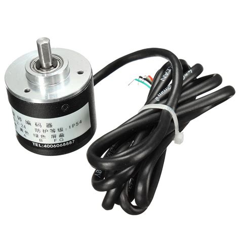 rotary encoder pr mm incremental optical shaft working measurement   fk ebay