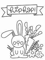 Easter Coloring Printable Pages Hop Spring Colouring Bunny Printables Choose Book Board sketch template