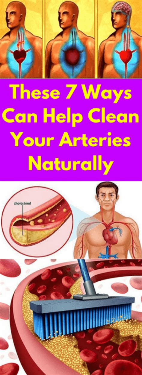 pin  artery cleaning