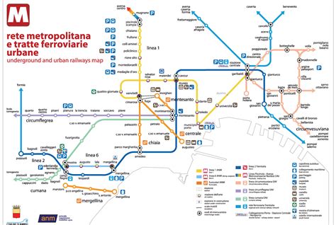 naples metropolitan lines timetables stations   latest information