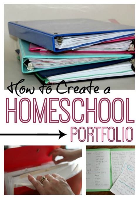 create  homeschool portfolio homeschool portfolio homeschool