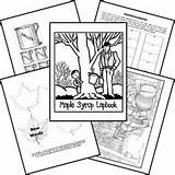 Maple Syrup Kids Activities Sugaring Books Worksheets Tree Children Lapbook Map Study Sugar Printables Life Skills Lessons Coloring Science Literature sketch template