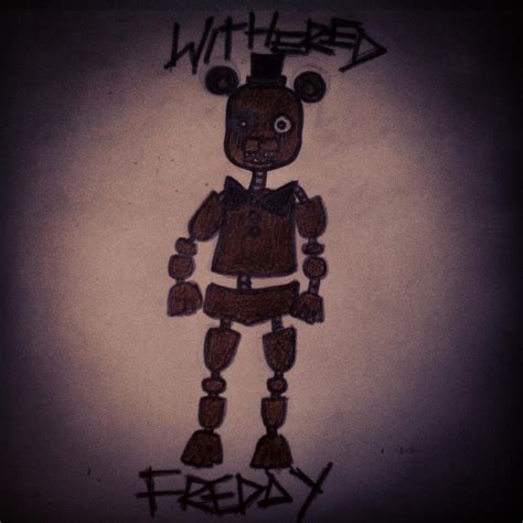 fnaf  withered freddy  popcorn  deviantart