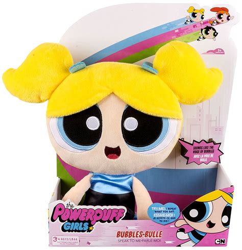 the powerpuff girls bubbles interactive plush spin master toywiz