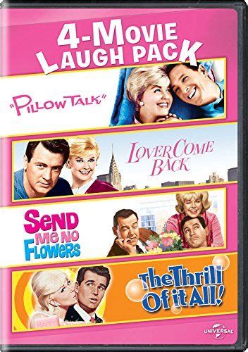 4 Movie Laugh Pack Pillow Talk Lover Come Back Send