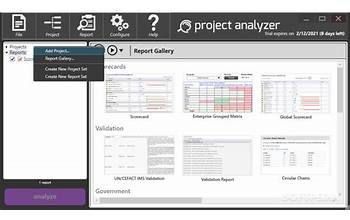 Steelray Project Analyzer screenshot #1