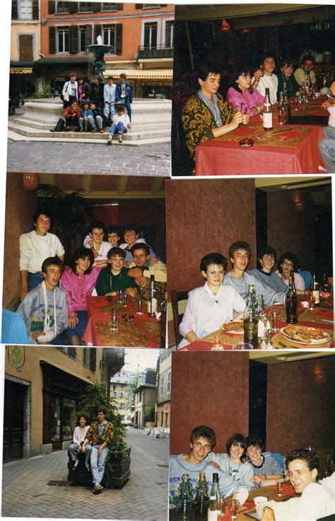 photo de classe 2ème bep 1985 1987 de 1987 lycée hotelier de challes
