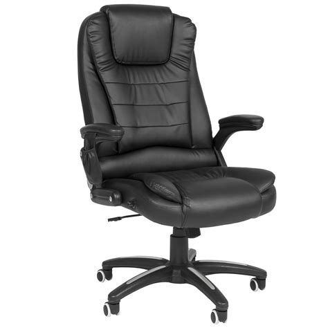 bcp executive ergonomic heated vibrating computer office massage chair black 816586024282 ebay