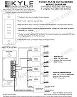 touch plate ultra unlit  voltage switch wiring instructions