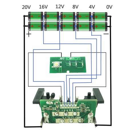 wiring diagram dewalt  battery pinout diagram