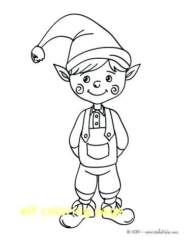 christmas elf   shelf coloring pages  getcoloringscom