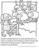 Oveja Perdida Hirte Sheep Oggetti Colorare Psalm Artigianato Sgblogosfera Conocemos Jesús Amigos Parábola Pecore Scuola sketch template