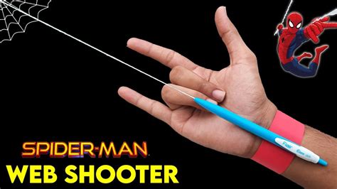 simplest spider man web shooter   easy spring