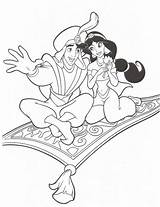 Jasmine Princess Coloring Aladdin Pages Colorear Para Advertisement Dibujos sketch template