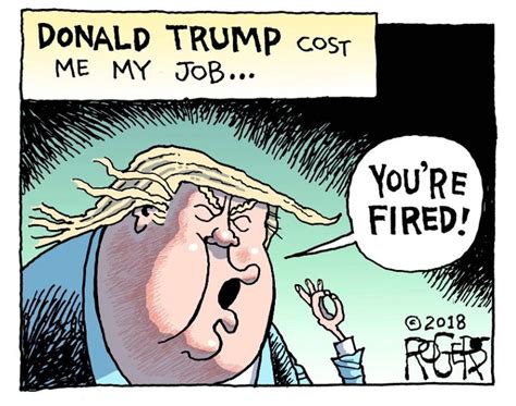 rob rogers s exhibit of the anti trump cartoons that got him fired goes