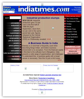 top indian websites