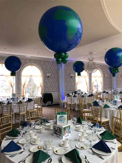 globe balloons   world prom theme travel party theme