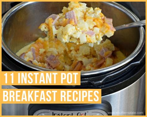 11 Instant Pot Breakfast Recipes Just A Pinch