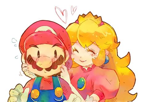 Super Mario Princess Mario And Princess Peach Peach Mario Mario Fan