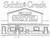 Schitt Schitts Motel sketch template