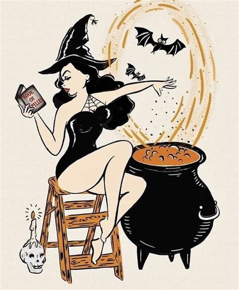 Pin By Nina Schaaf On Witches Brew Halloween Art