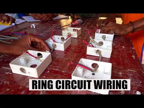 ring circuit wiring youtube