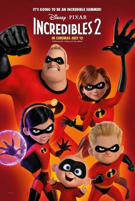 The Incredibles 2 Great Sequel Animation Movie Posters