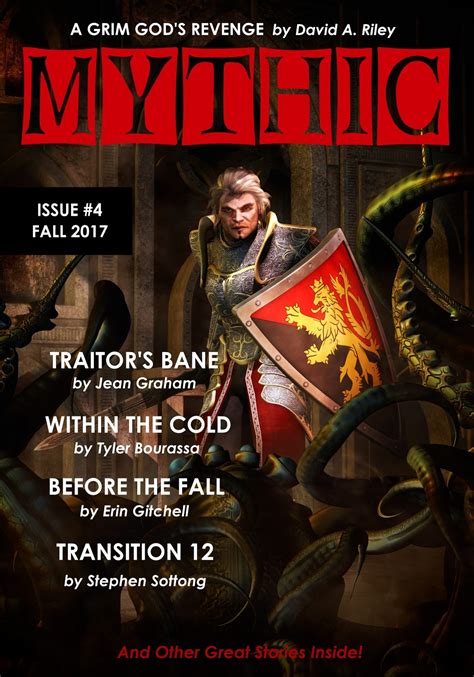 mythic  magazine  science fiction fantasy cover reveal mythic